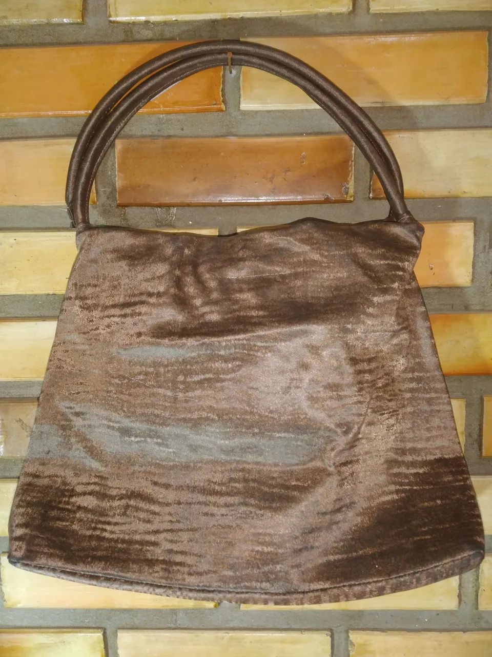 Bolsa feminina em tecido ,vintage  - Foto 2