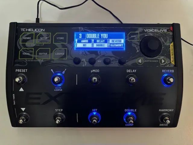 Pedaleira Tc Helicon Voicelive 3 Extreme Vl3x - Instrumentos