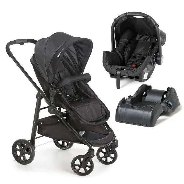 Carrinho + bebê Conforto com Suporte