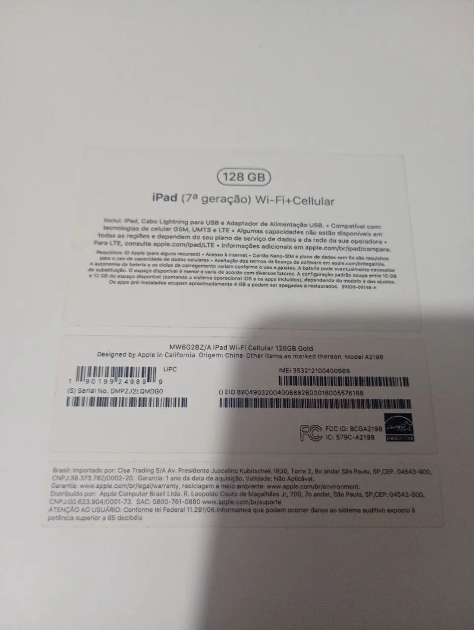 iPad 7 128g