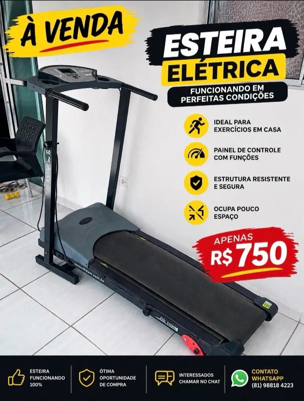Esteira elétrica 