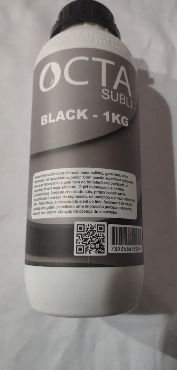 Tinta sublimatica  para impressora preta . 