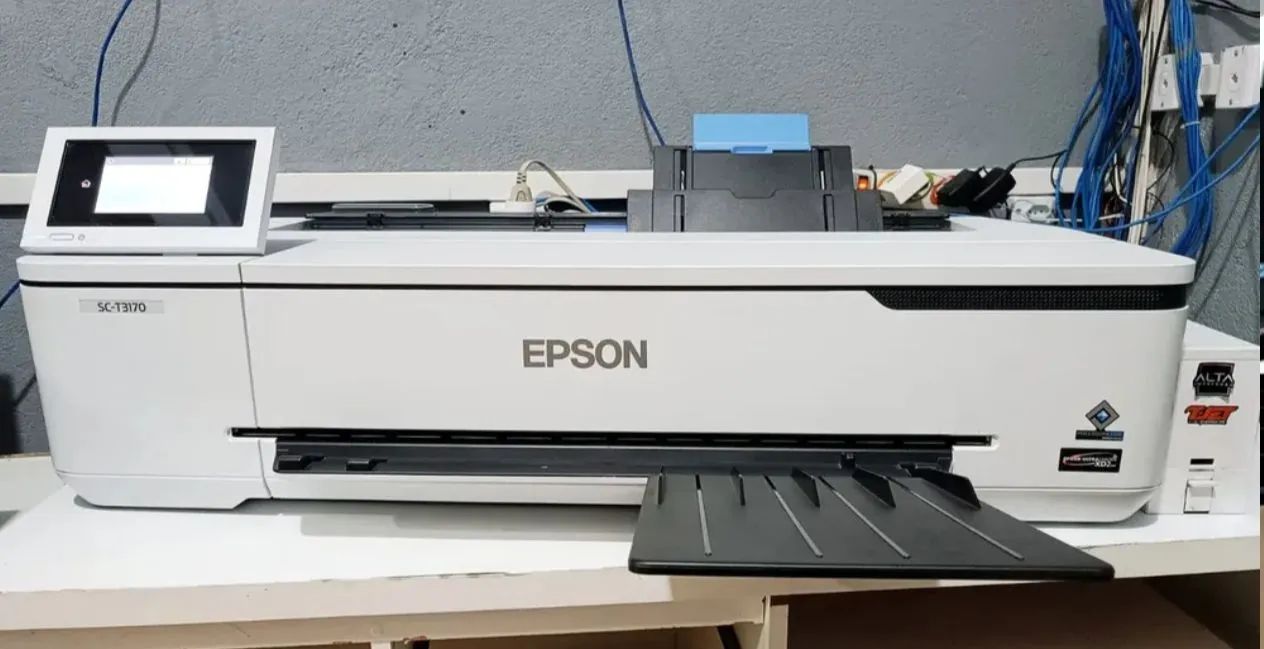 Impressora Plotter Epson T3170 com Bulk ink (Pigmentada) 