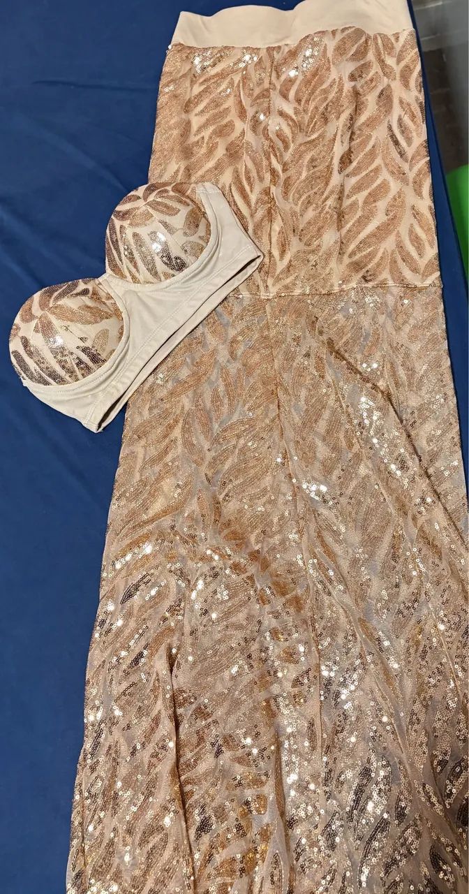 Conjunto paete dourado  - Foto 2