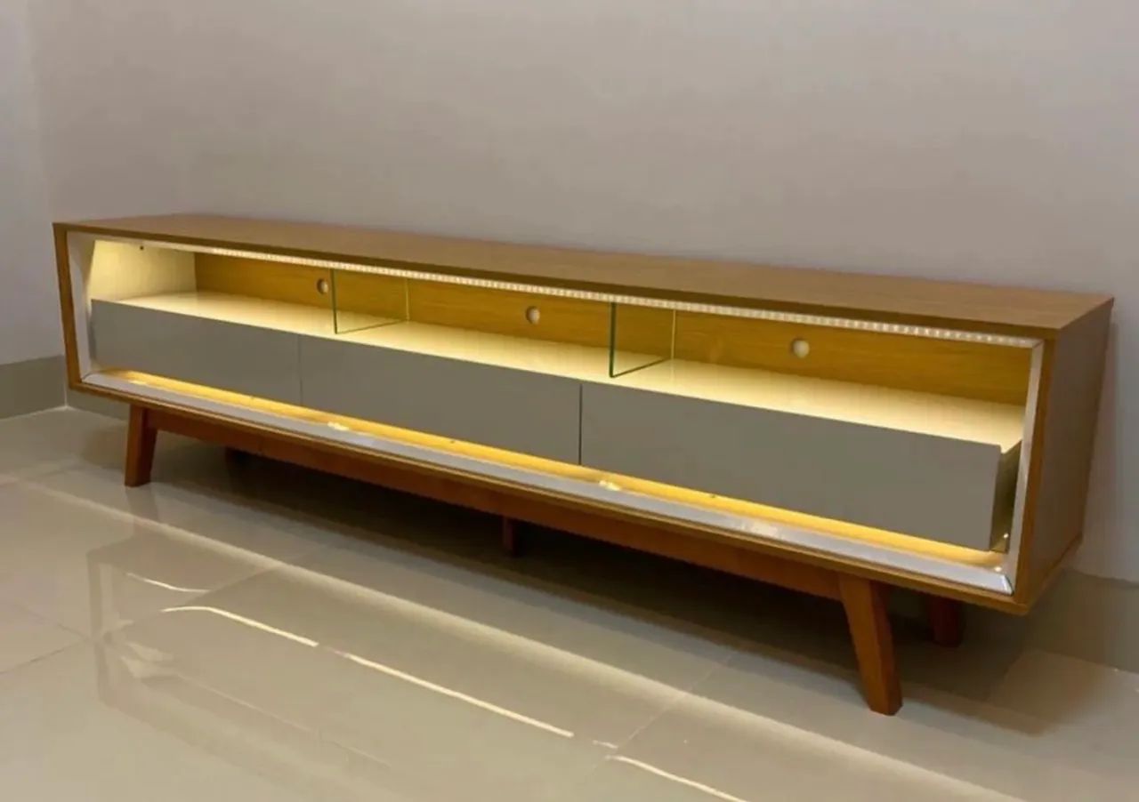 Rack Bancada Retrô com LED // OFERTA  - Foto 2