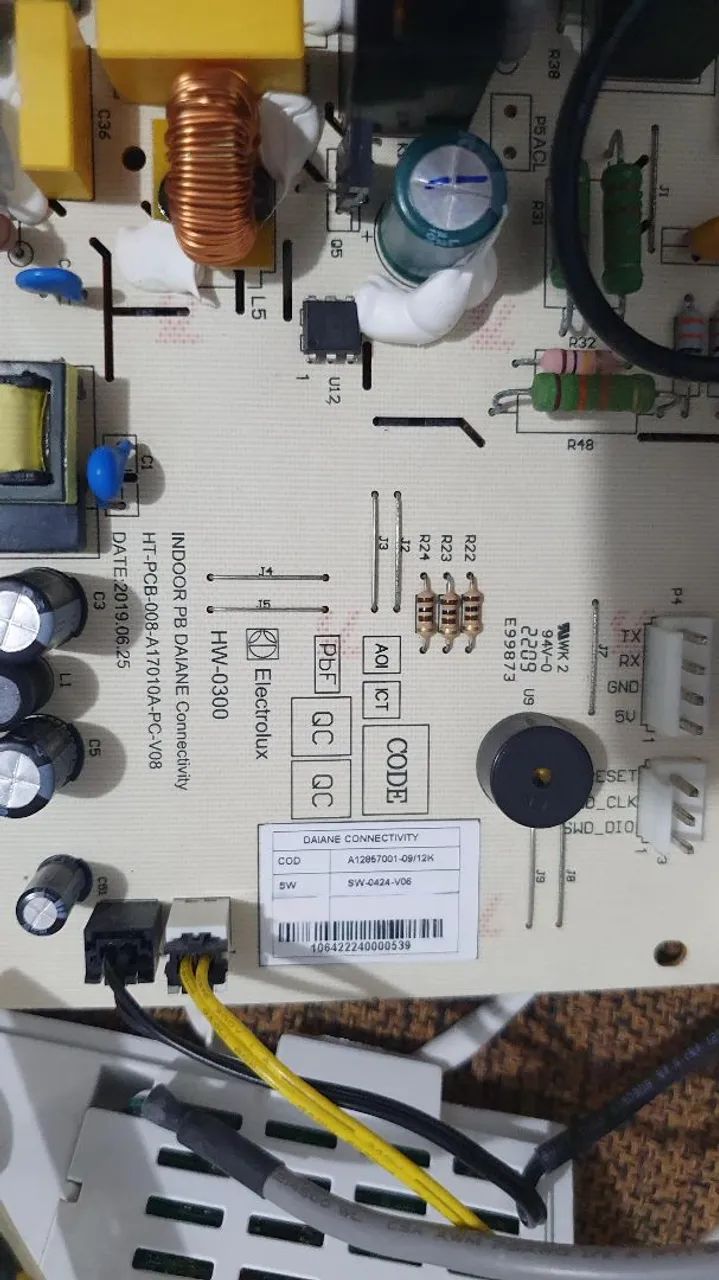 Kit Compressor, Placas e Display Ar Condicionado Electrolux Inverter 9000 BTUs - Foto 4