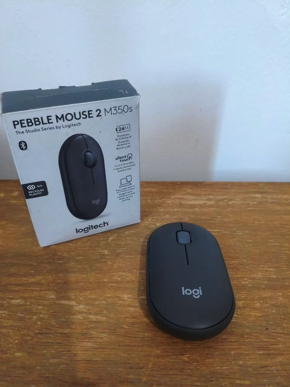 Mouse sem Fio Logitech Pebble 2 M350s,