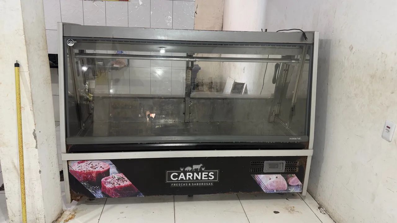 Freezer expositor para carnes