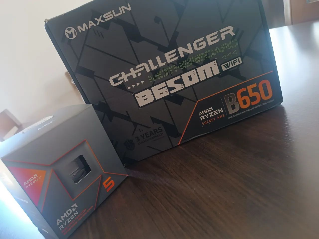 Kit Placa Mãe e Processador
