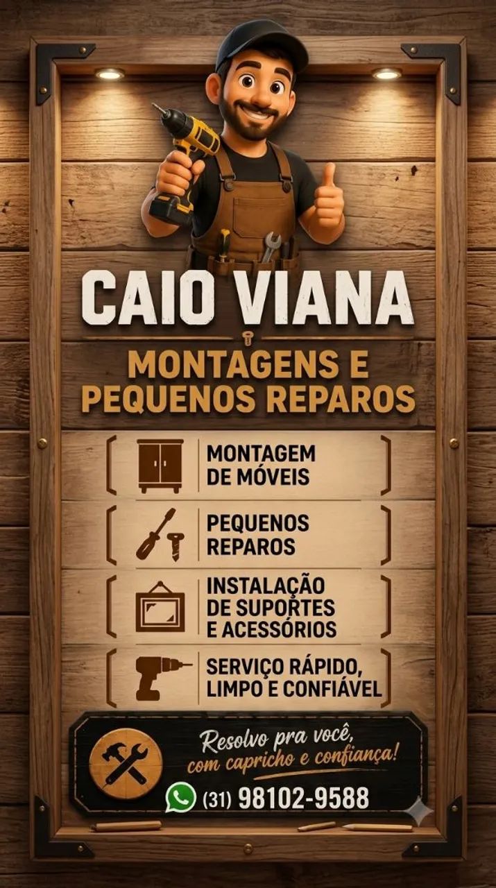 Montagem e pequenos reparos 