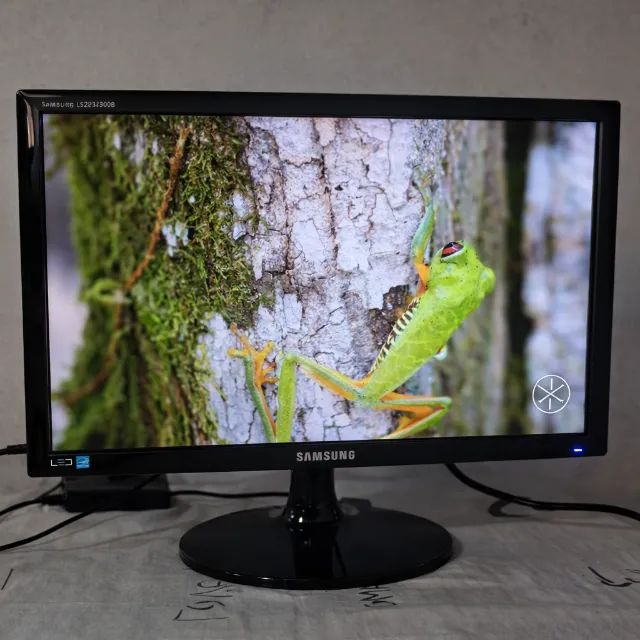 Monitor Samsung 20 polegadas LED HD+ - Funcionando perfeitamente