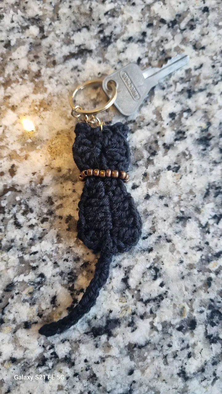 Chaveiro de gatinho - Foto 4