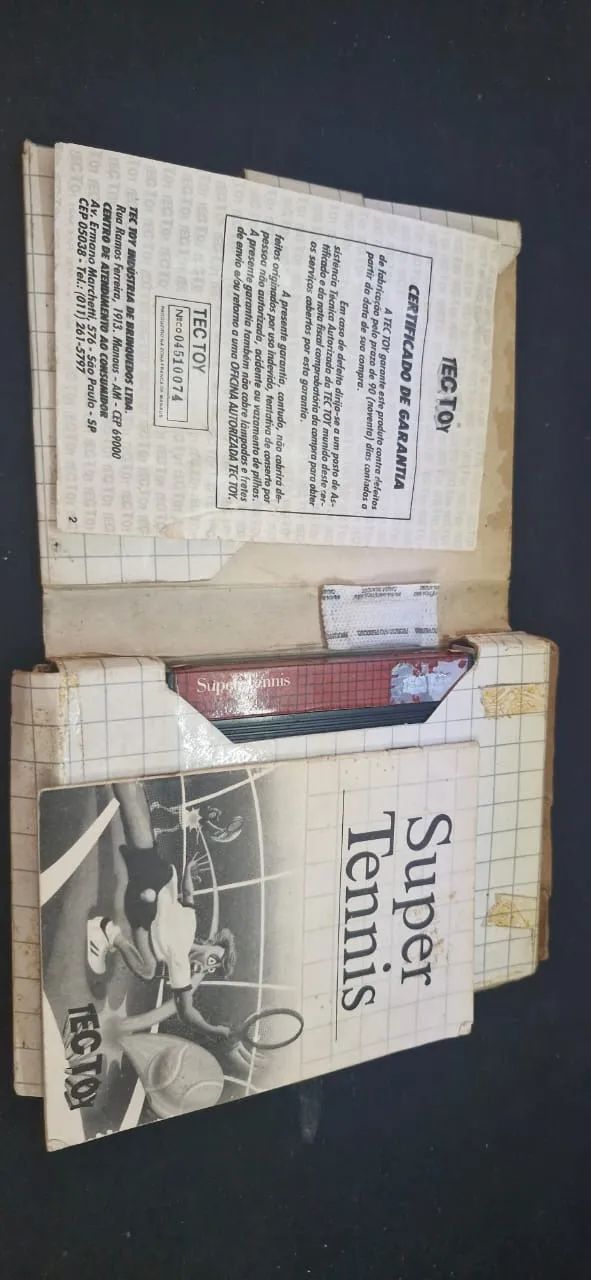 Super Tennis - Master System - Foto 3