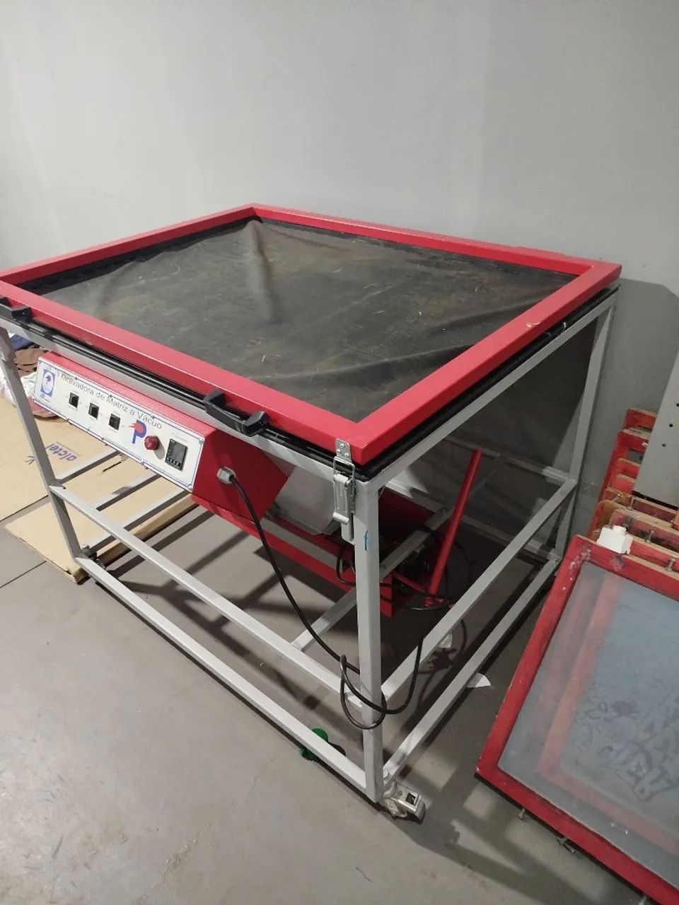 Mesa de gravação a vácuo serigrafia e outros  - Foto 2
