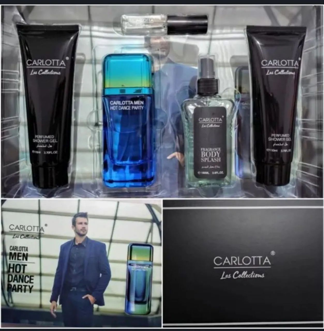 Kit CARLOTTA Les Collections Masculino - 5 itens - Foto 3