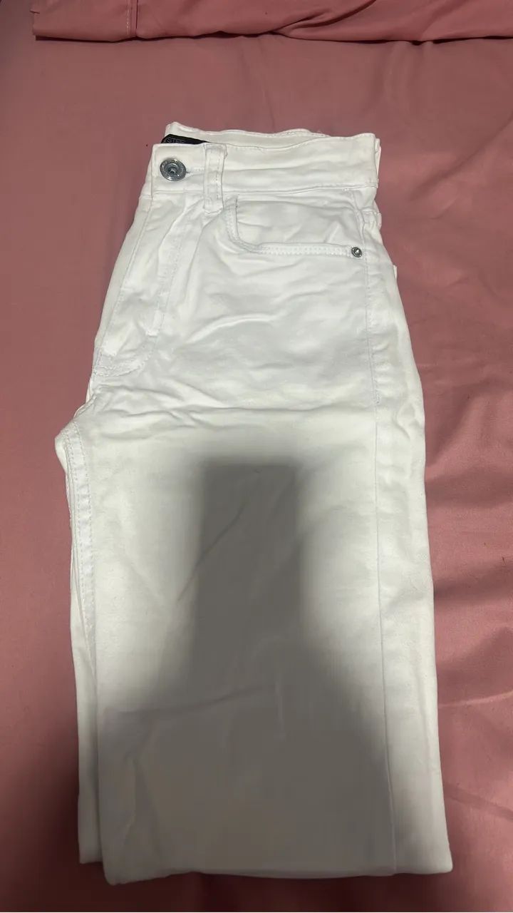 Calça Skinny Branca tam 34