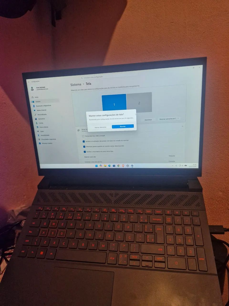 Notebook gamer Dell g15 5530  - Foto 2