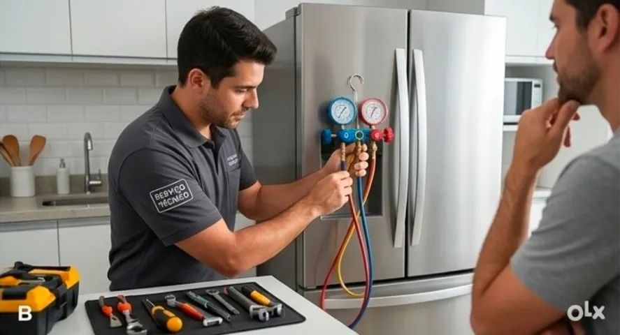 Consertos em: Ar condicionado, Máquina de Lavar e Geladeiras - Foto 4