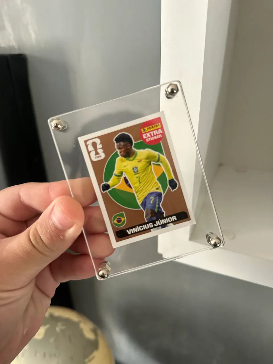 Figurinha vini Júnior bronze (panini) - Foto 2