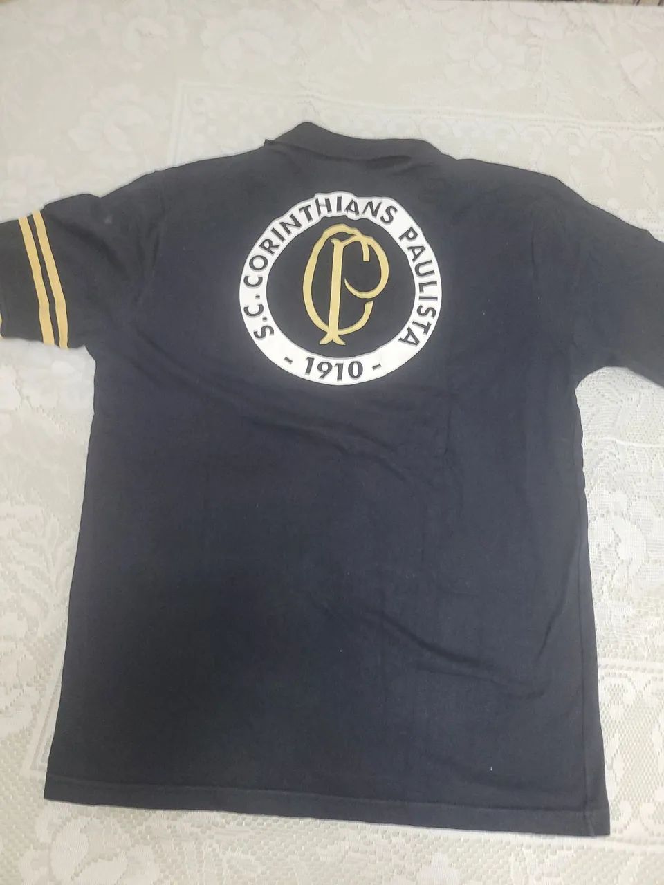 Camisa Polo do Corinthians 100 anos - Foto 3