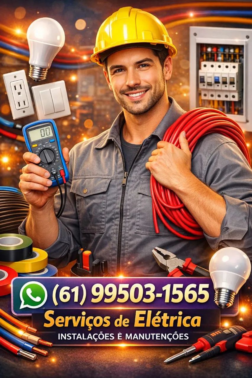Eletricista Proficional Bom e Acessível