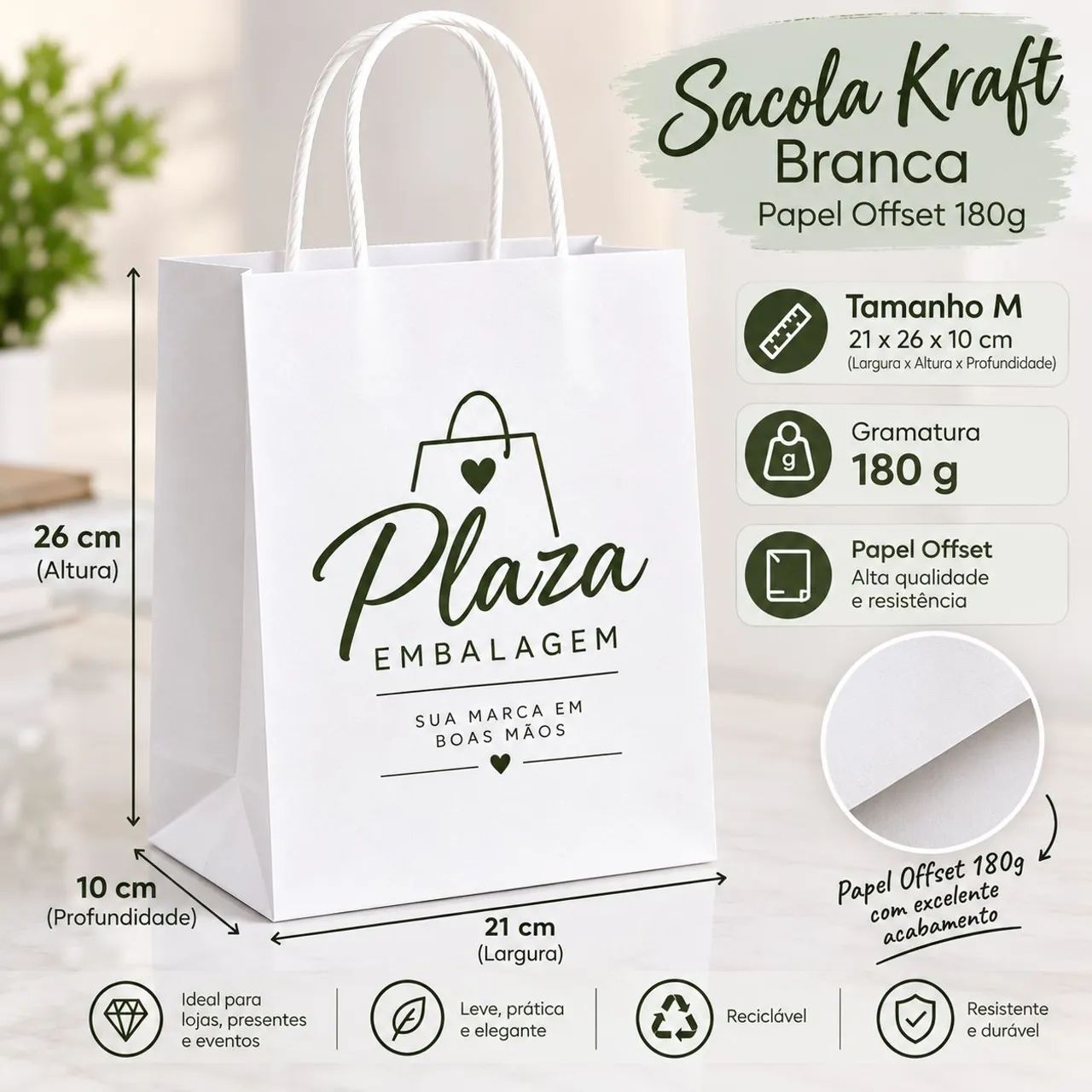 Sacola personalizada 