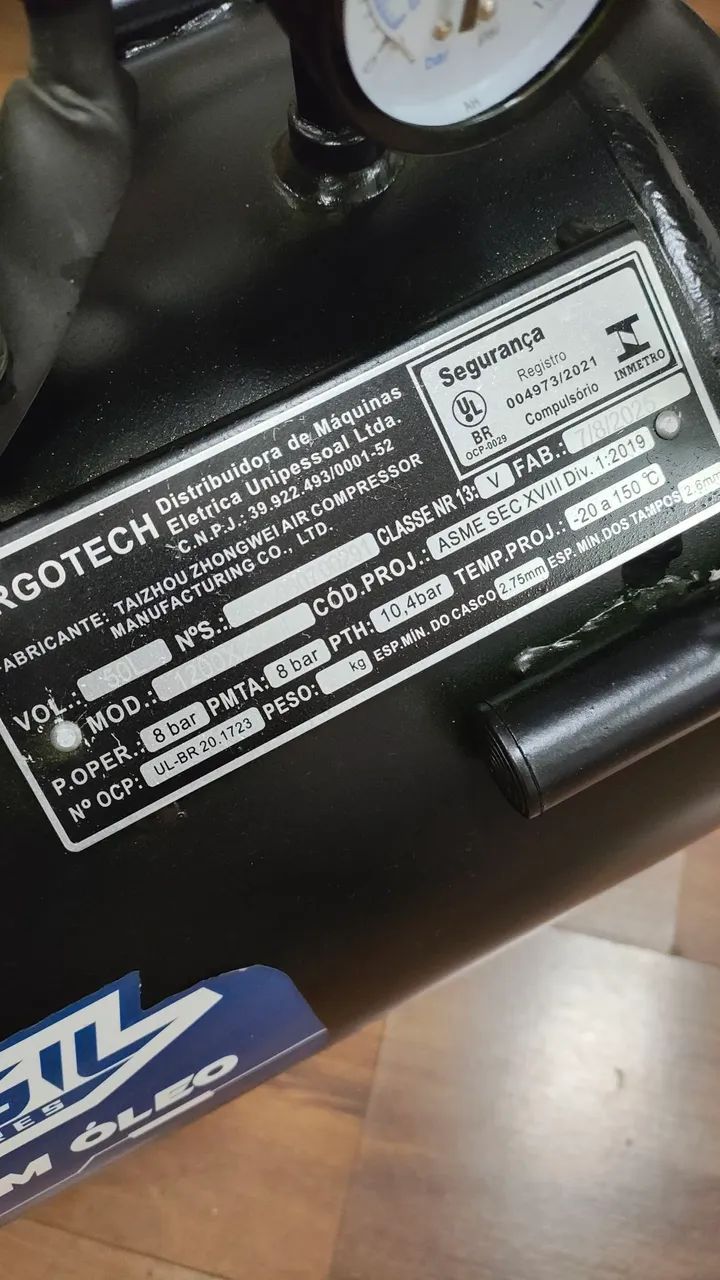Compressor novo com nota fiscal e garantia  - Foto 5