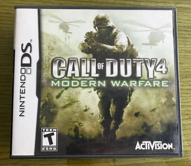 ニンテンドー3DS/2DS CALL OF DUTY 4 MODERN WARFARE Call of Duty 4 Modern Warfare Nintendo DS Original Completo
