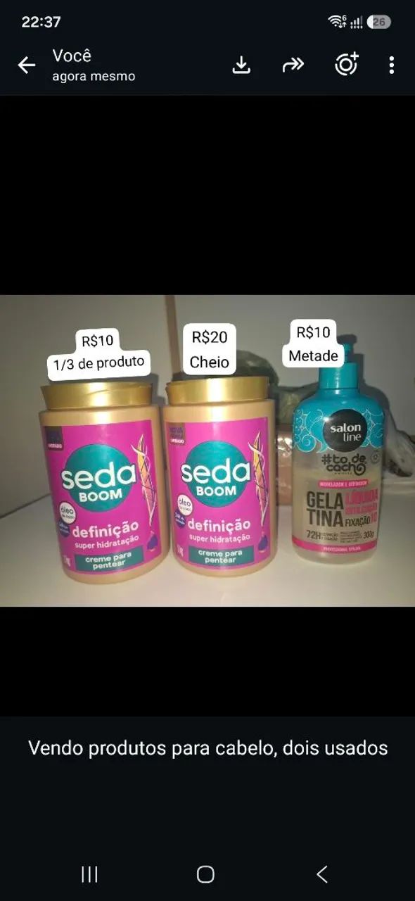 Produtos para cabelo