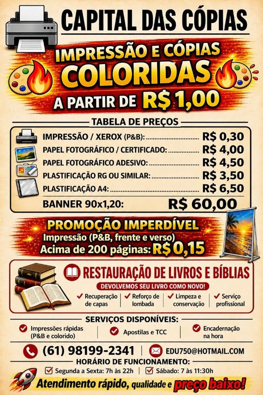 Copiadora capital das Copias  - Foto 2
