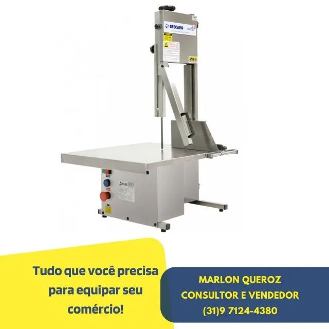 Serra Fita de Açougue Beccaro 0,5CV Nova
