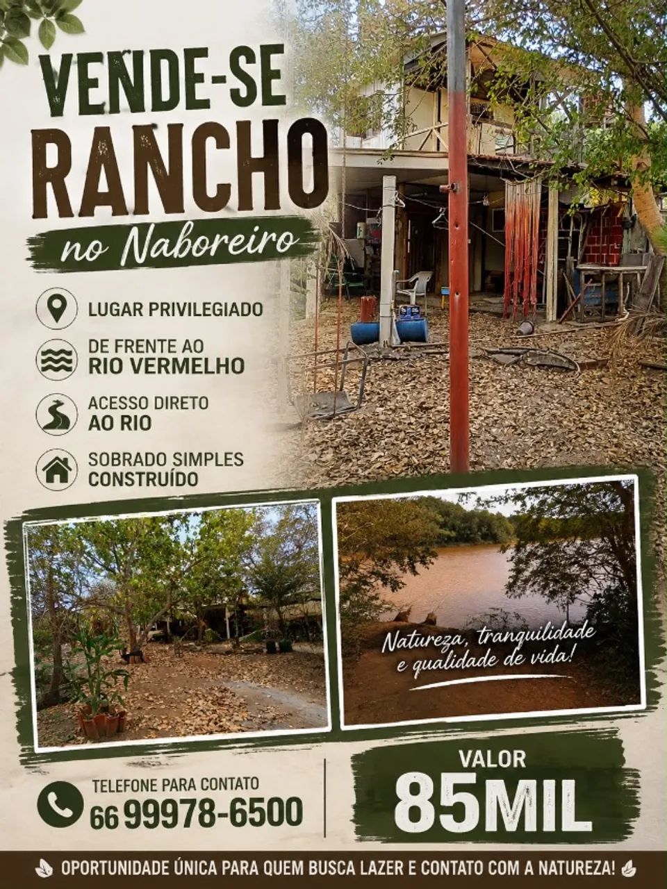 RANCHO BEIRA RIO VERMELHO 