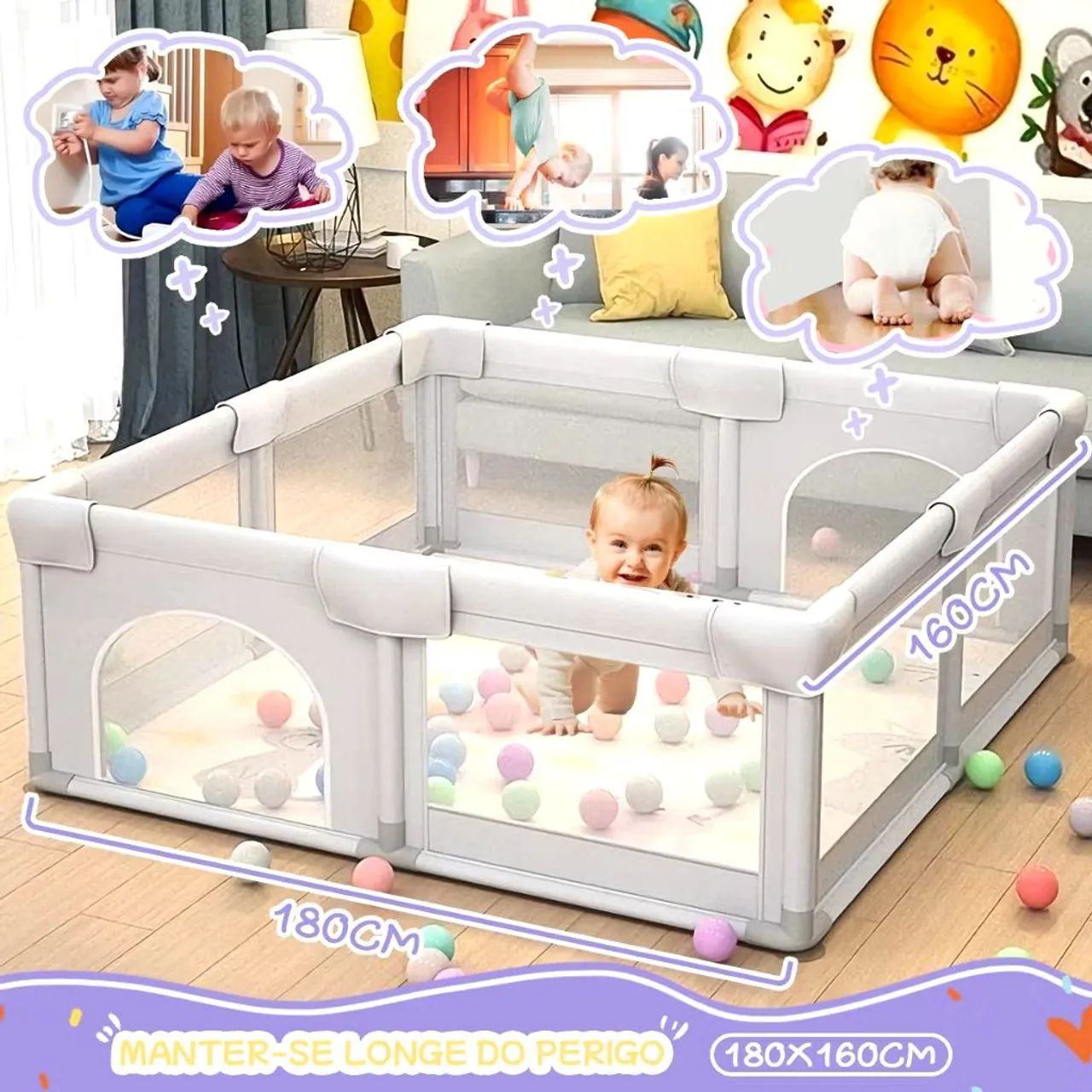 Cercadinho para bebe  - Foto 5