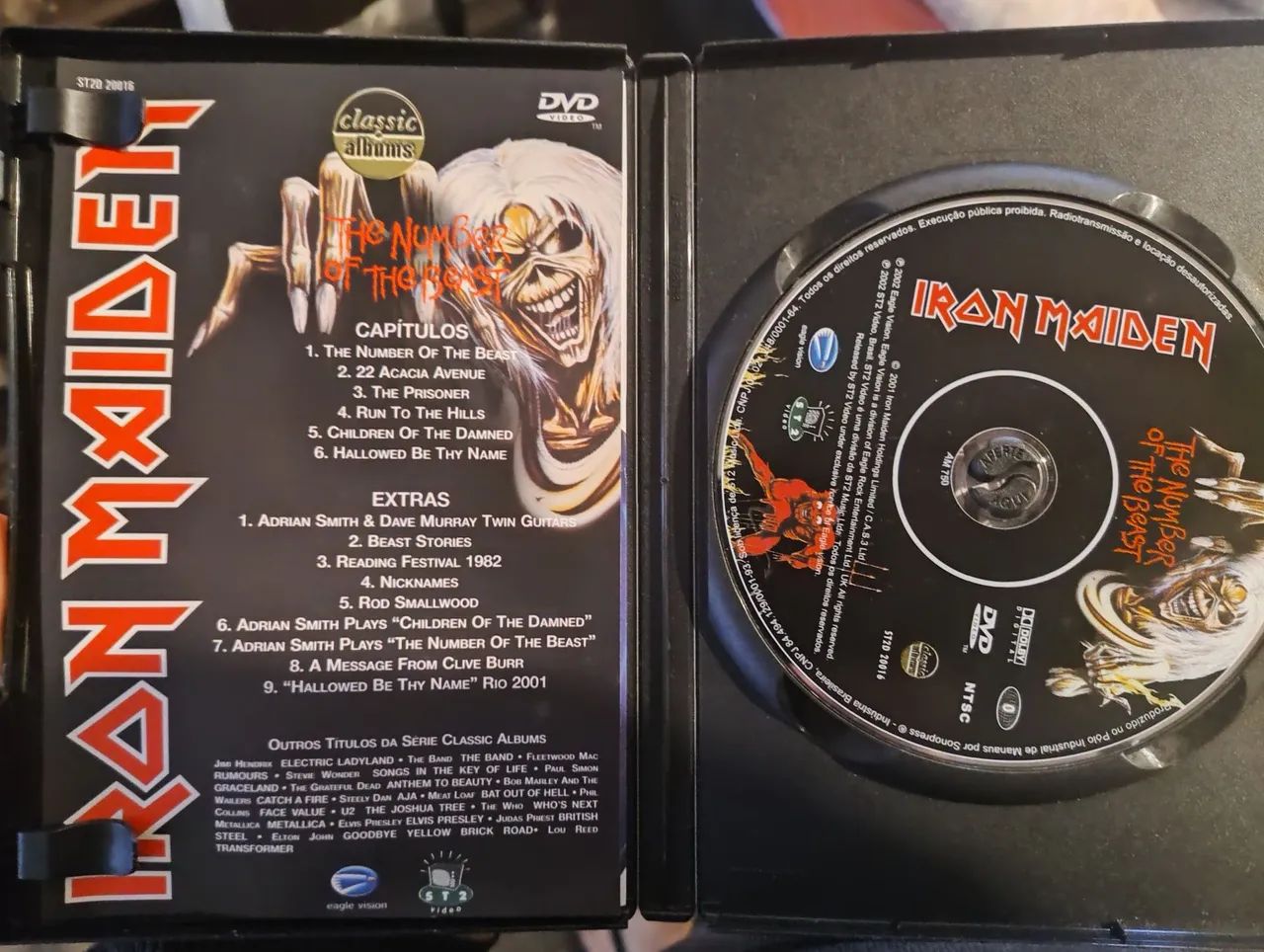 Iron Maiden DVD Autografado  - Foto 2