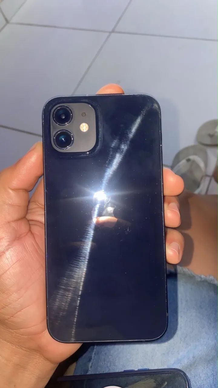 Vendo iPhone 12 164g cor preta  - Foto 2