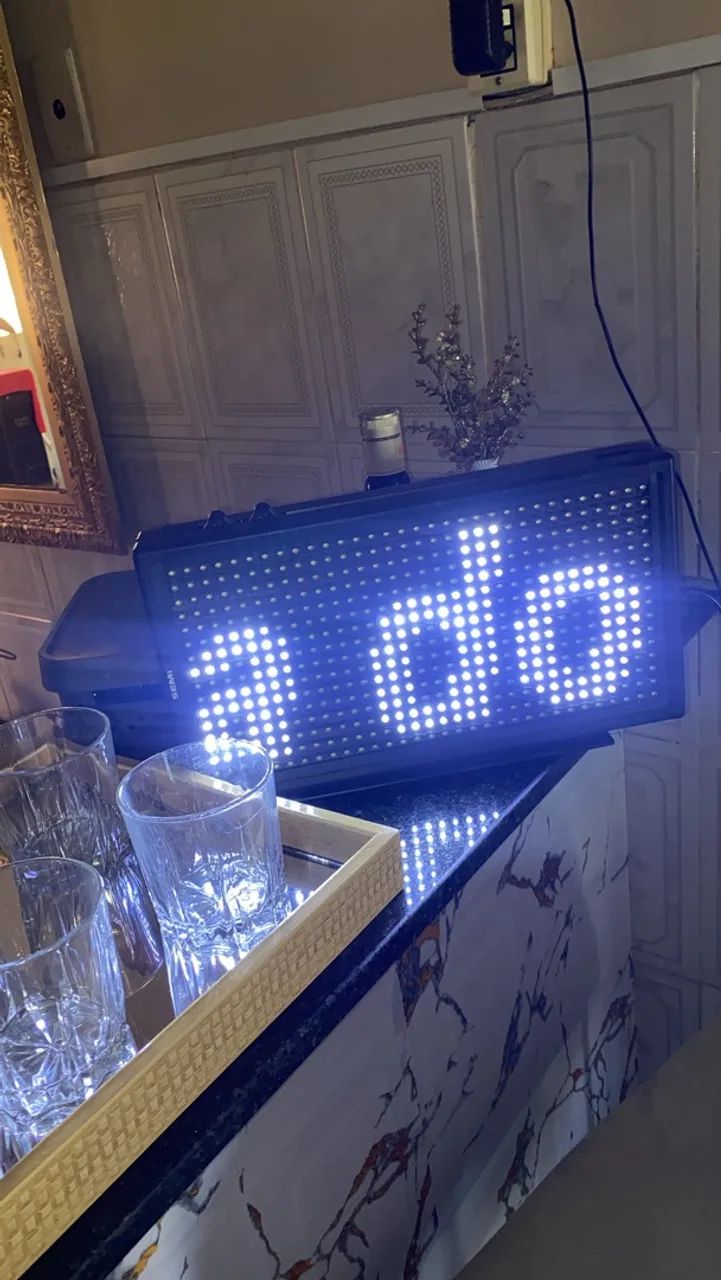 Led letreiro programável!!!!