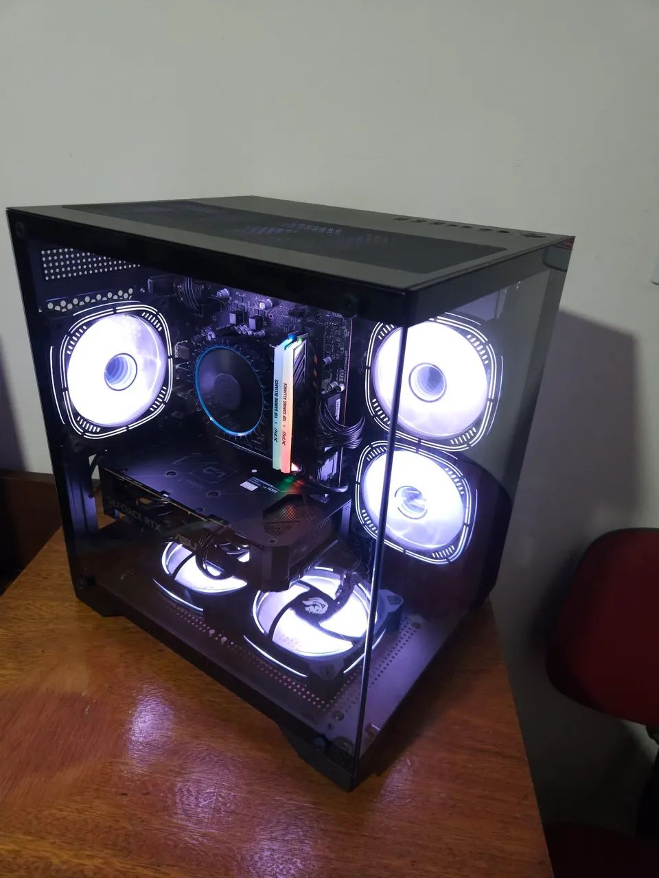 Pc gamer i5 12400f rtx 5060! Novo sem uso! - Foto 4