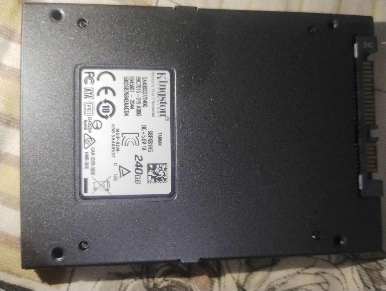 SSD Kingston 255Gb - Foto 2