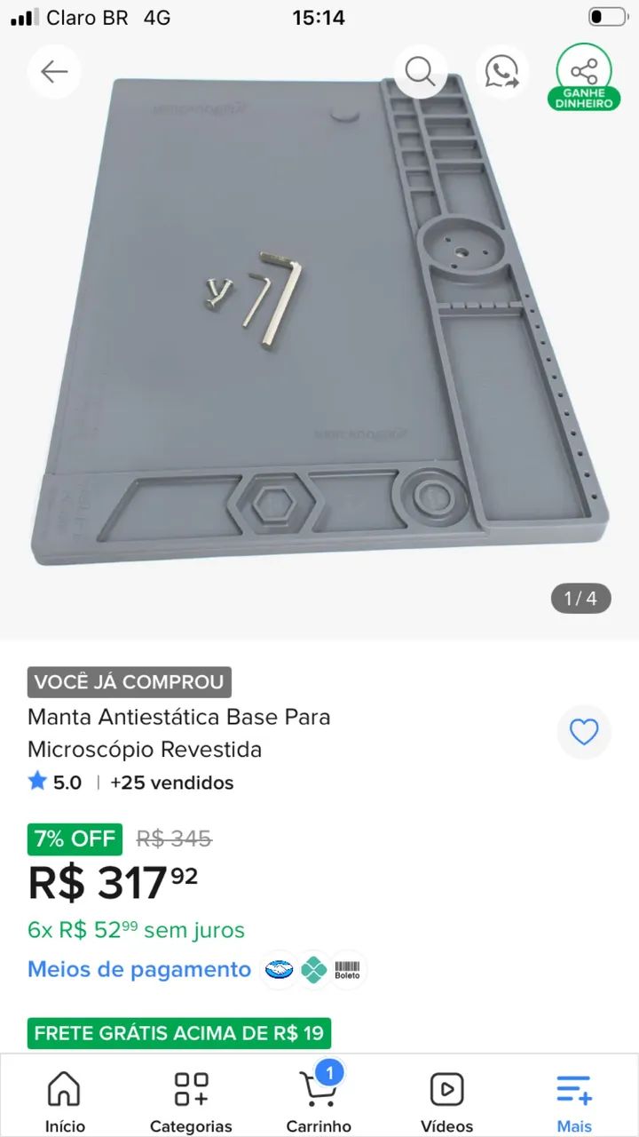 Base profissional para microscópio  - Foto 2