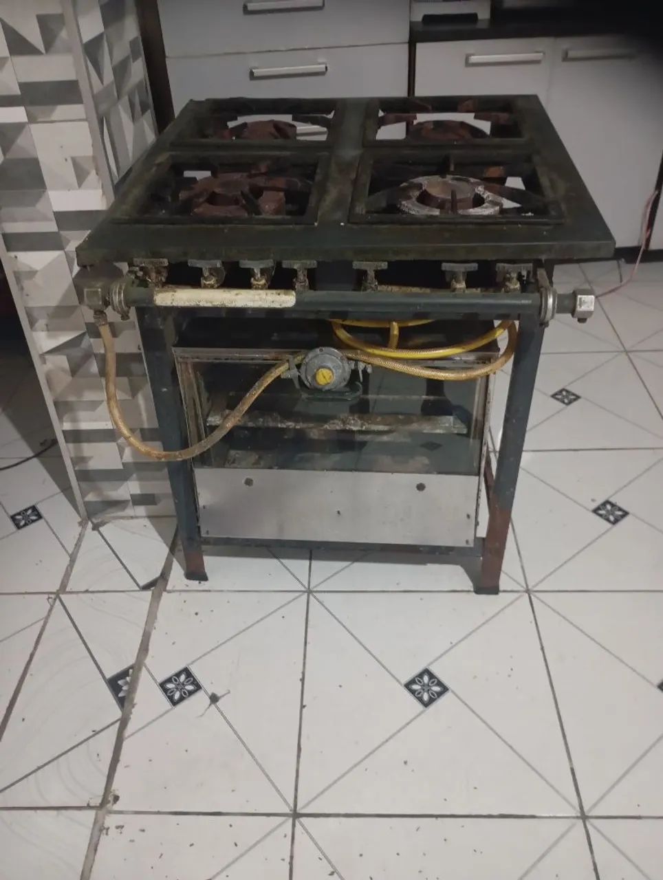 Fogão industrial com forno  - Foto 2