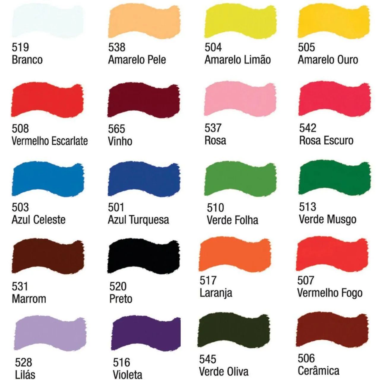 Tinta Acrílica Brilhante 37ml - Todas as 20 Cores - Acrilex - Foto 2