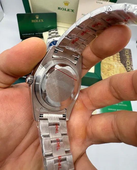 Relógio ROLEX AUTOMÁTICO _ MODELO WIMBLEDON PULSEIRA OYSTER - Foto 3