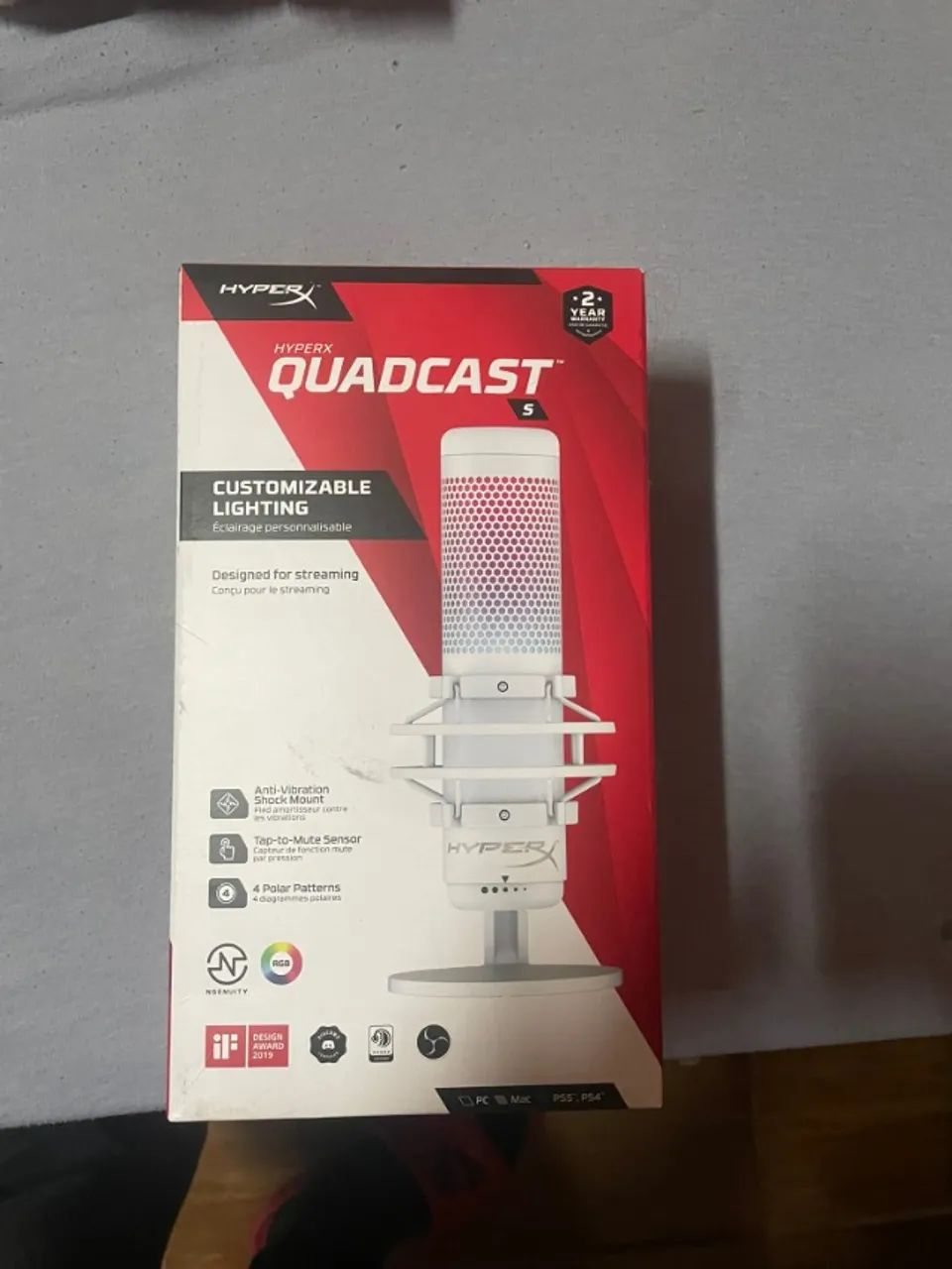 QUADCAST RGB BRANCO440255294934896641