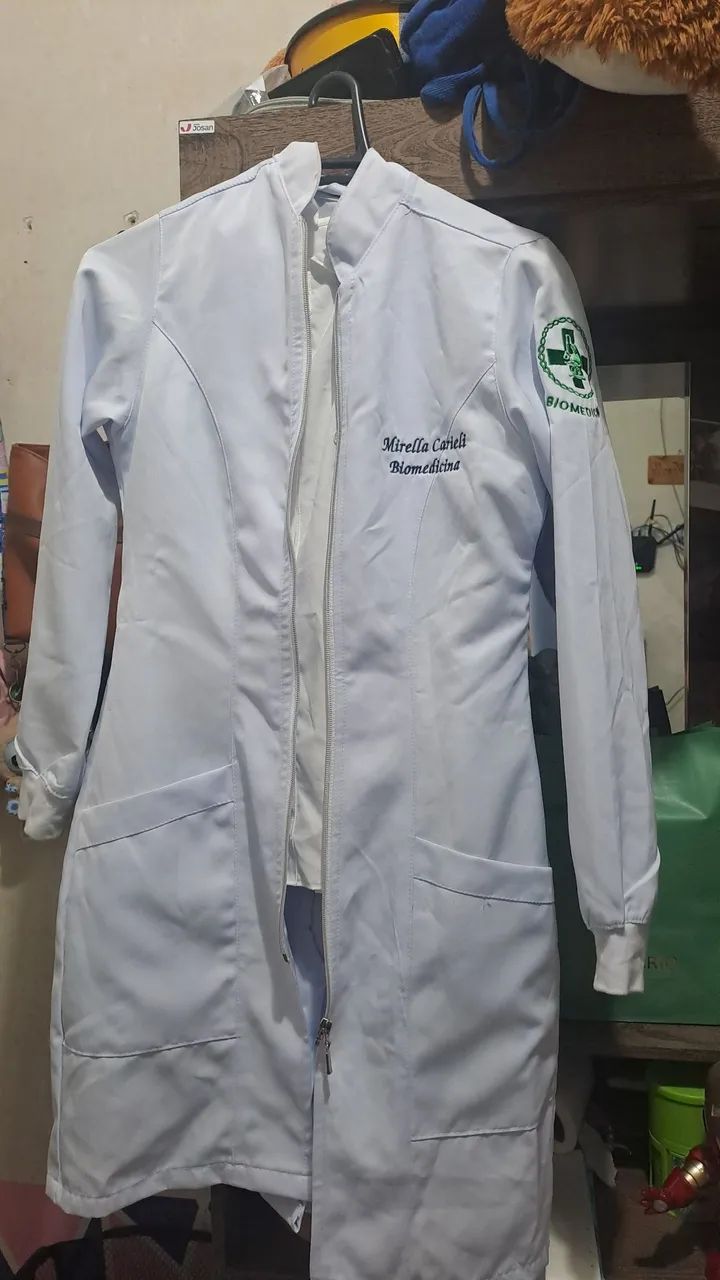 Jaleco branco pp