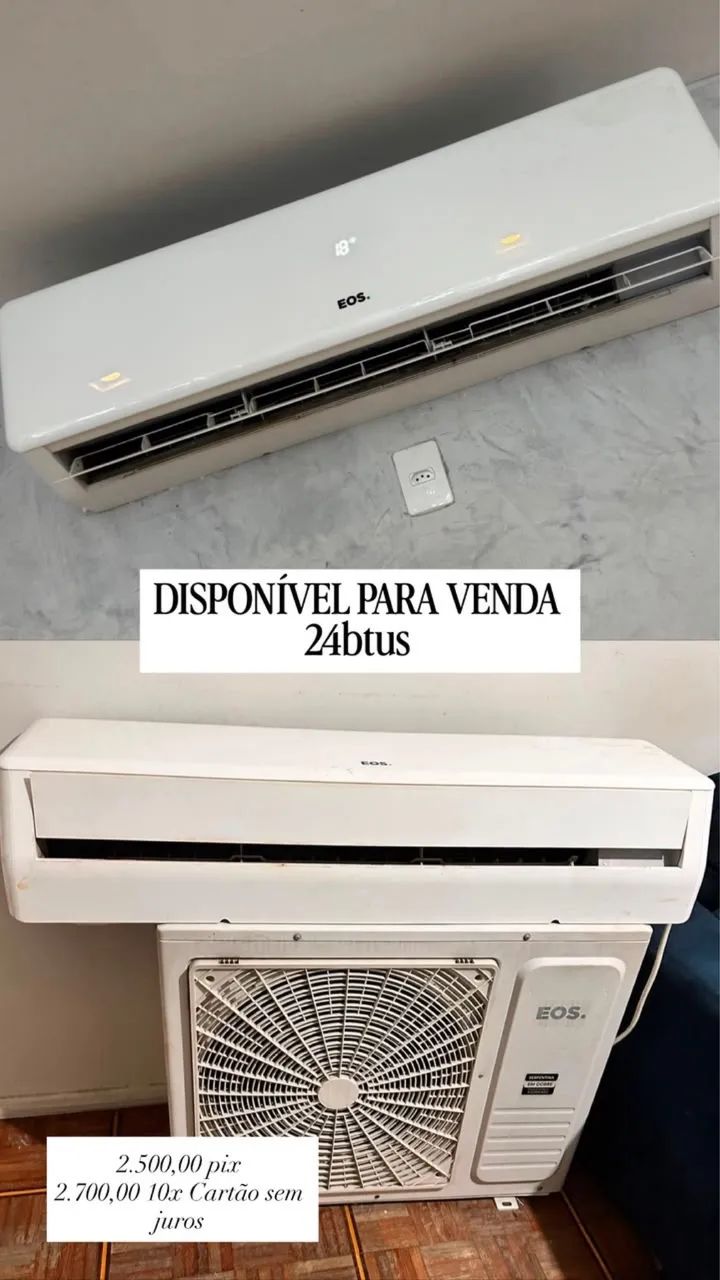 Ar condicionado EOS 24.000 BTU - Foto 2