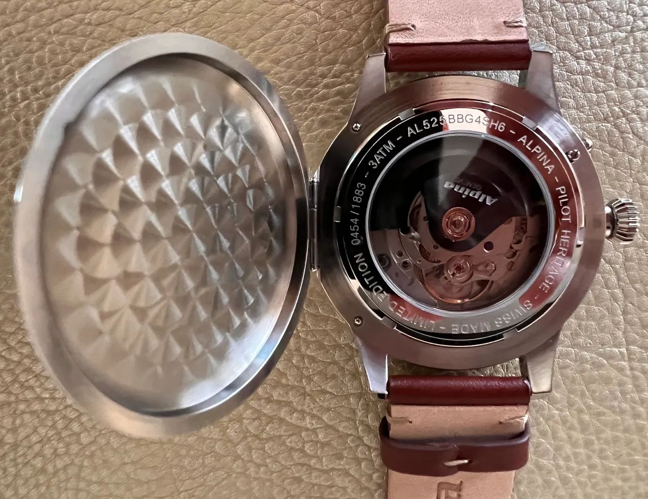 Relógio Alpina Startimer Pilot Heritage Automático Edição Limitada  - Foto 4
