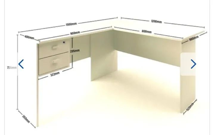 Mesa Escritório em L - Foto 3