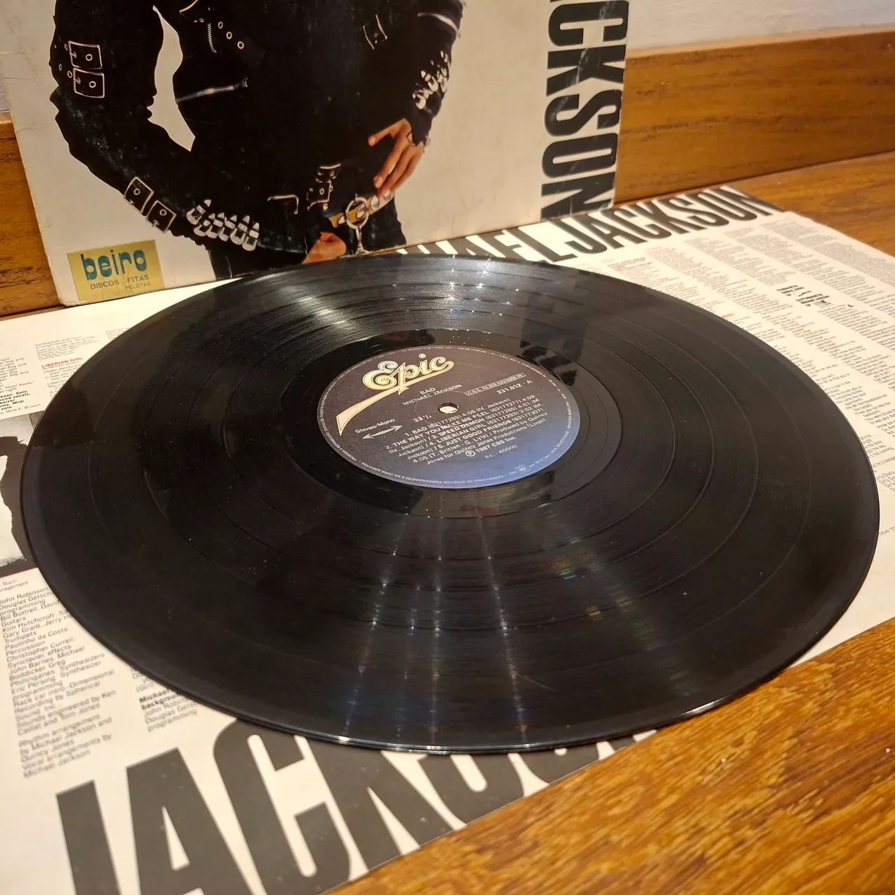 LP Bad / Michael Jackson  - Foto 3