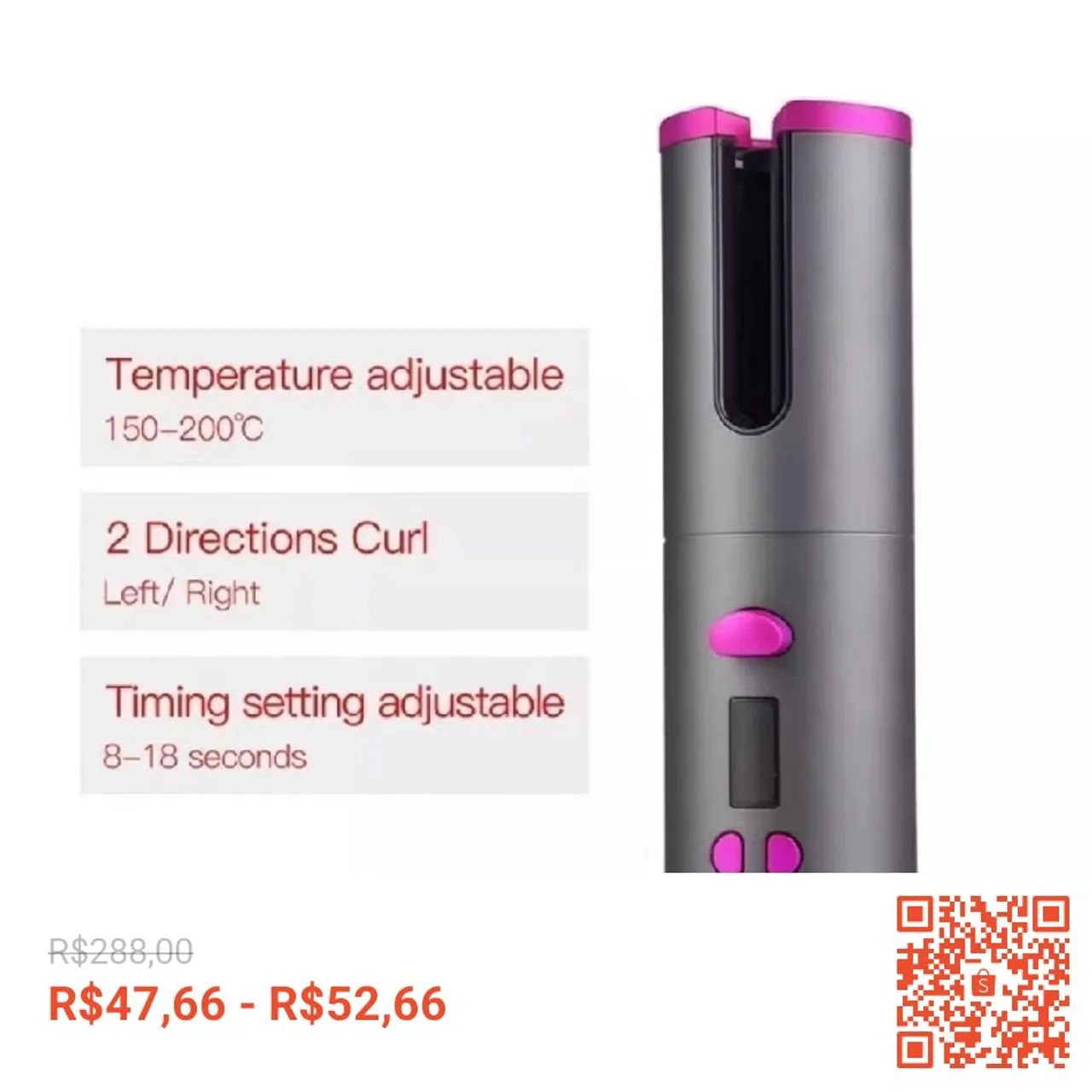 Modelador de cachos automático - Foto 3