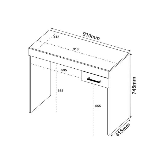Promoção Mesa com Gaveta - 17/6/26    - Foto 2